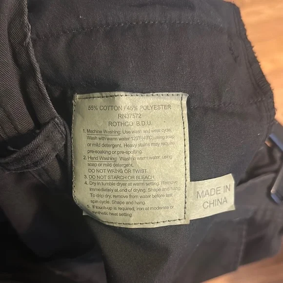 Black Rothco BDU - Picture 6 of 7